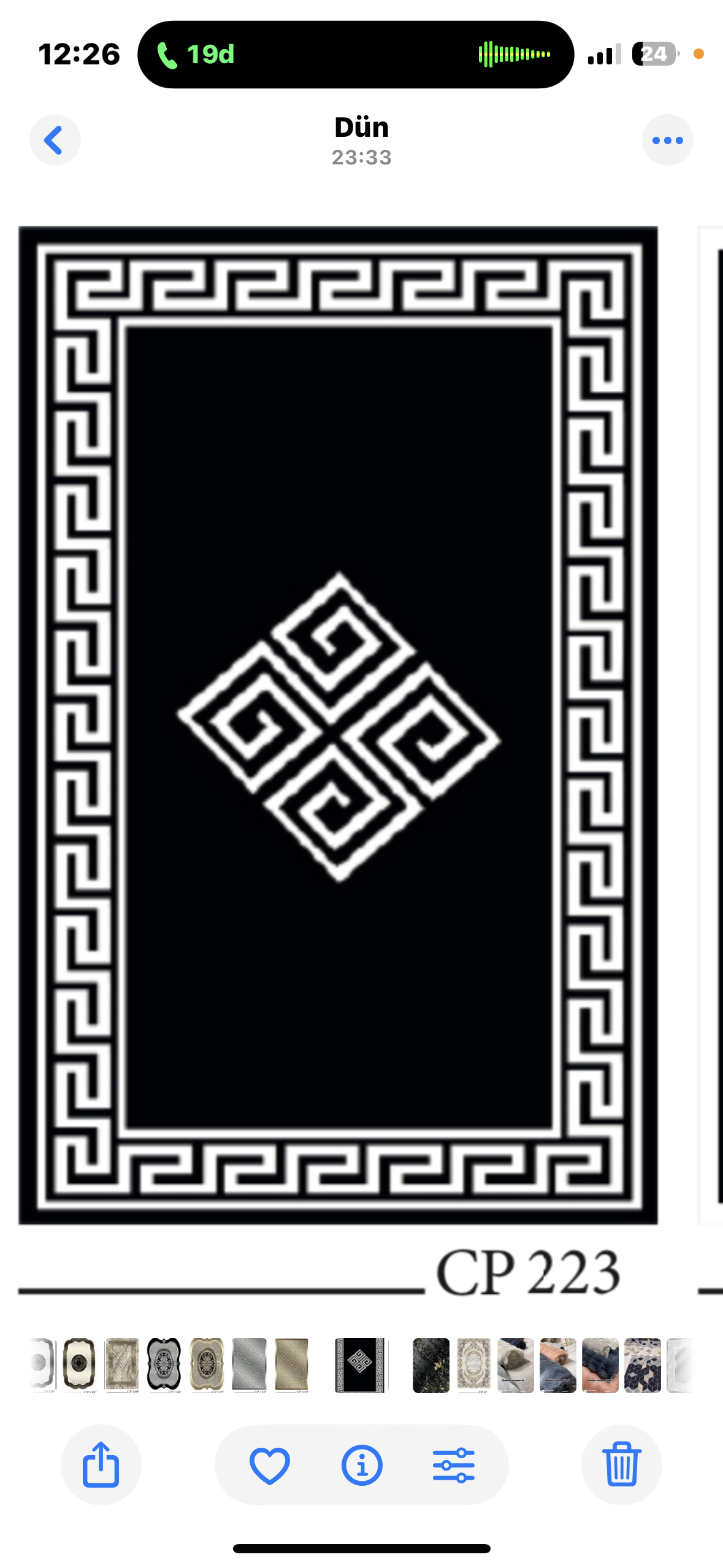 7 Teilig Teppich Set—CP223