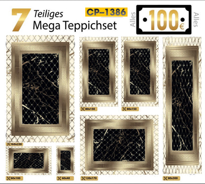 7 Teilig Teppich Set —CP 1386